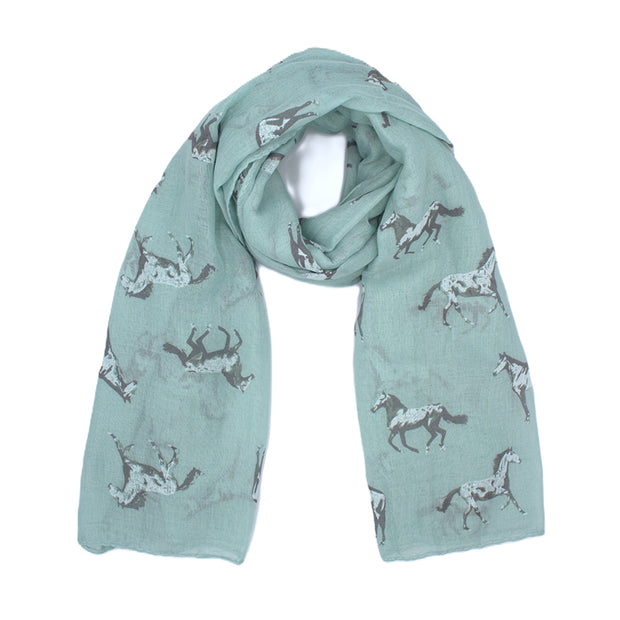 Horse Printed Scarf