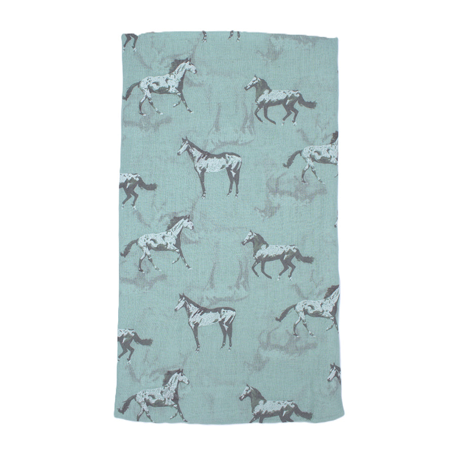 Horse Printed Scarf