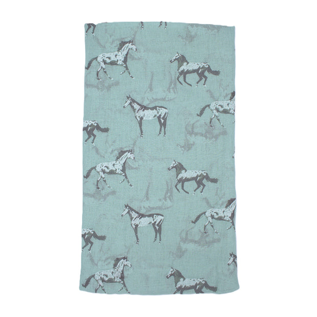 Horse Printed Scarf