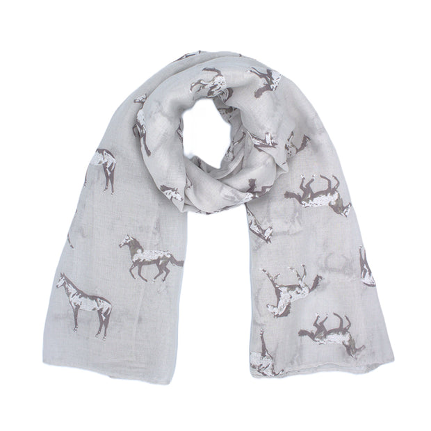 Horse Printed Scarf