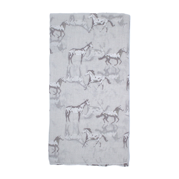Horse Printed Scarf