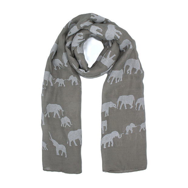 Elephant Printed Scarf
