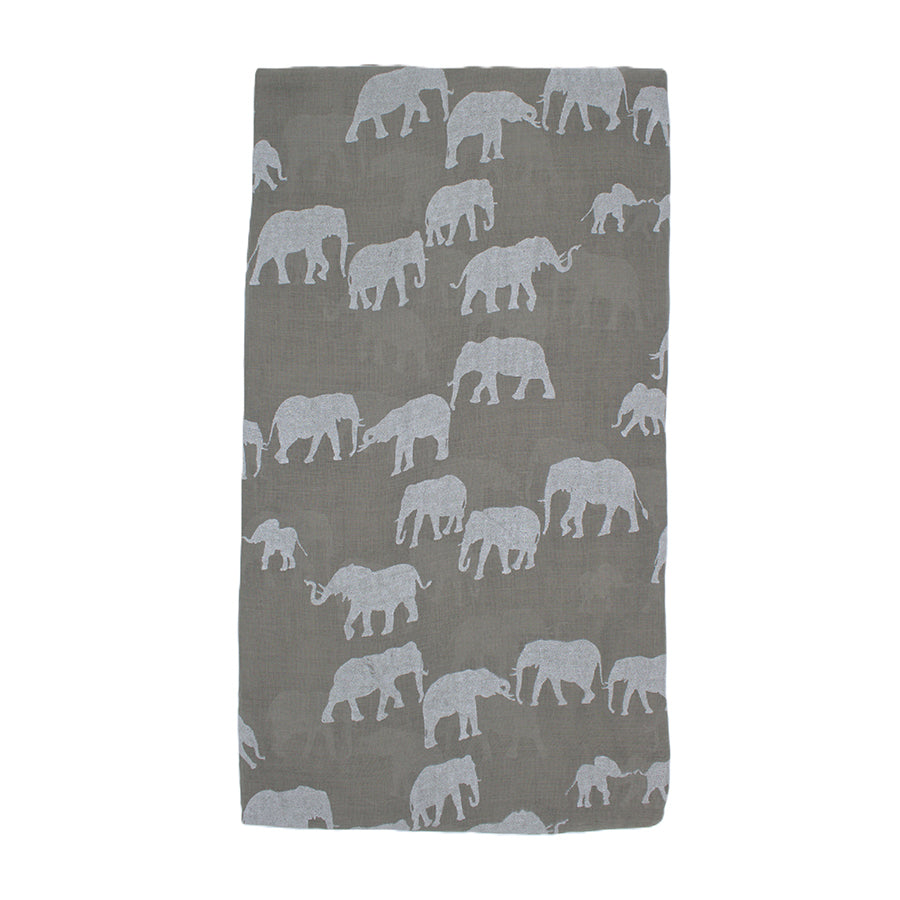 Elephant Printed Scarf