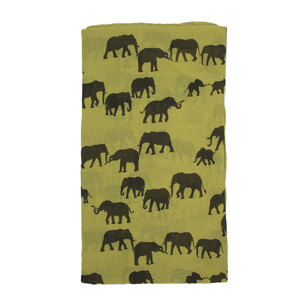 Elephant Printed Scarf