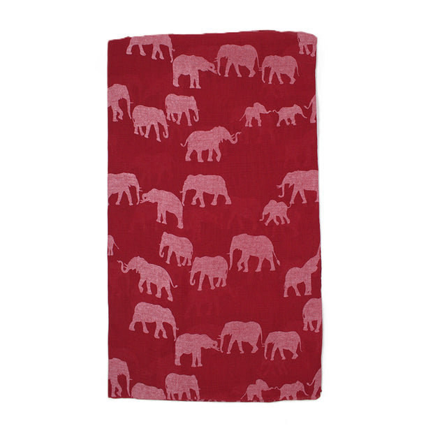 Elephant Printed Scarf