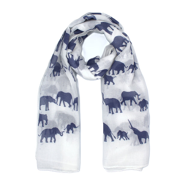Elephant Printed Scarf