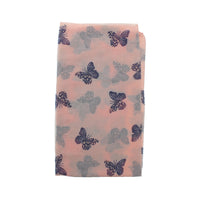 Glitter Butterfly Printed Scarf