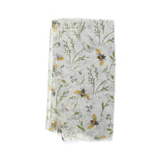 Flower & Bumble Bee Printed Scarf
