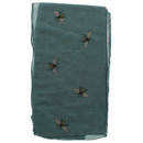Large Glitter Bumble Bee Printed Scarf