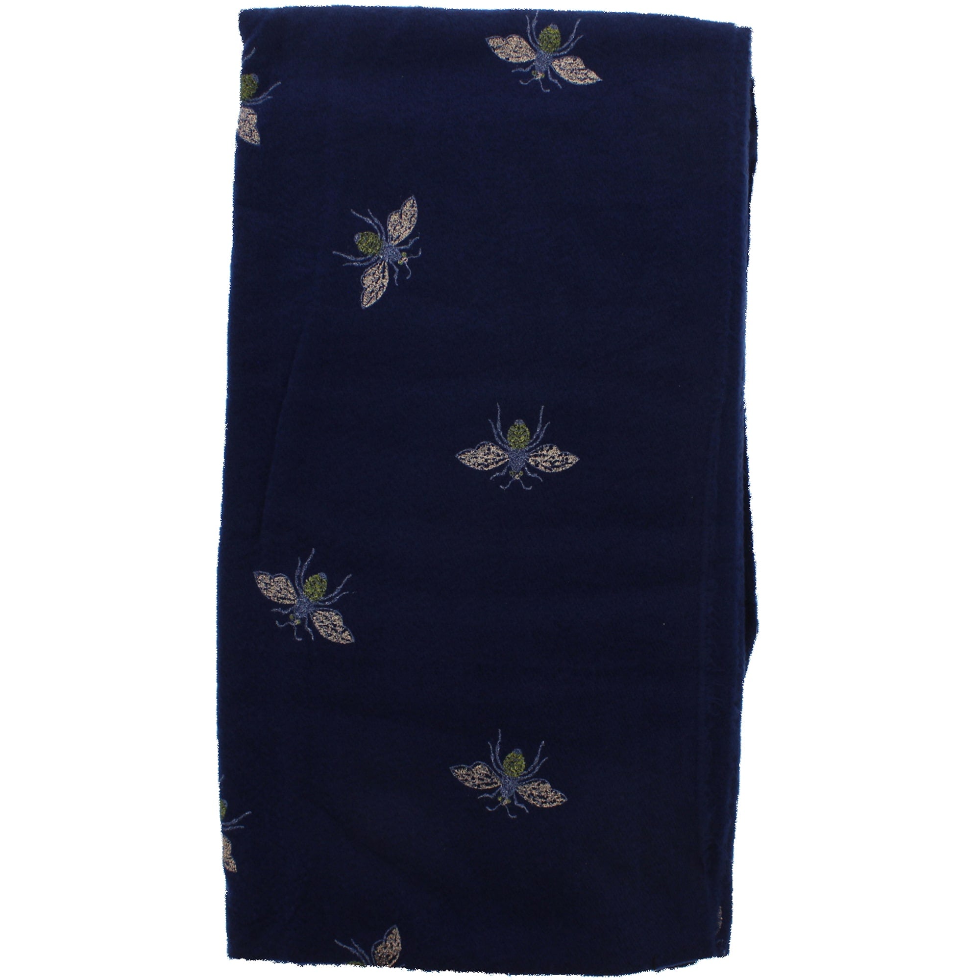 Thick Winter Large Glitter Bumble Bee Printed Scarf