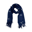 Thick Winter Large Glitter Bumble Bee Printed Scarf