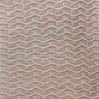 Wavy Pattern Knit Cosy Scarf