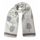 Reversible Tree of Life Printed Pashmina