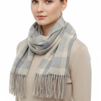 Alternative Checkered Soft Winter Scarves