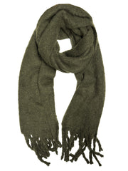 Plain Fluffy Thick Winter Scarf