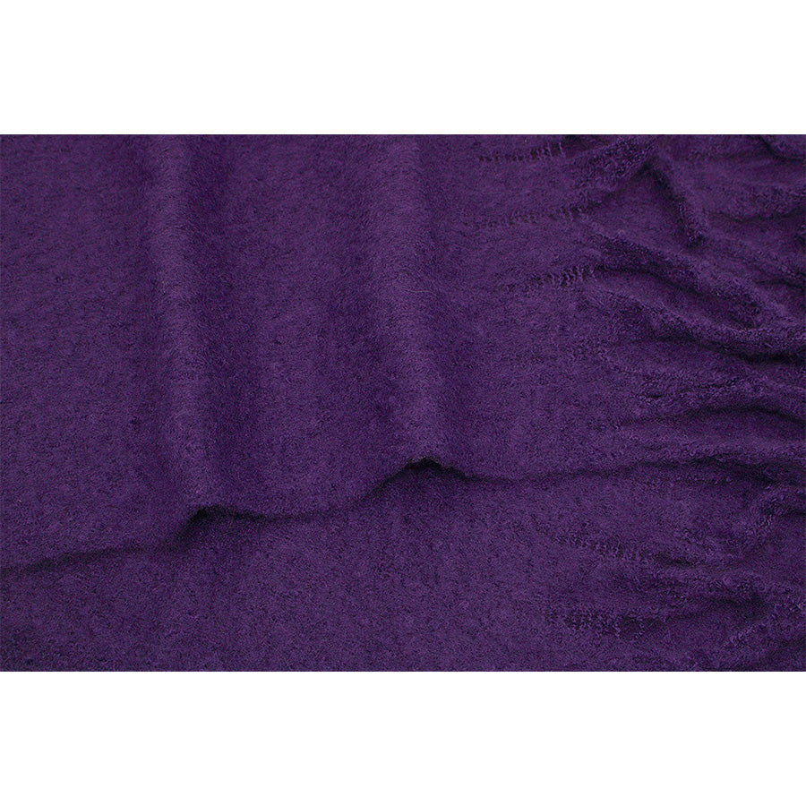 Plain Fluffy Thick Winter Scarf