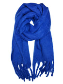Plain Fluffy Thick Winter Scarf