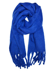 Plain Fluffy Thick Winter Scarf