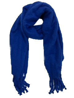Plain Fluffy Thick Winter Scarf
