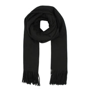 Soft Plain Thinner Wide Winter Scarf