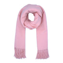 Soft Plain Thinner Wide Winter Scarf