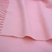 Soft Plain Thinner Wide Winter Scarf