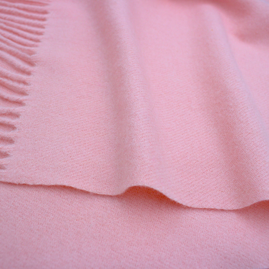 Soft Plain Thinner Wide Winter Scarf