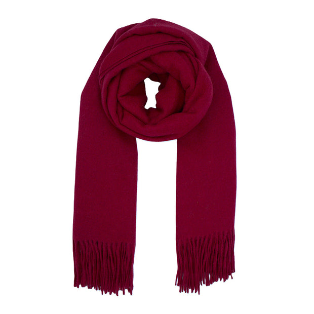 Soft Plain Wide Winter Scarf