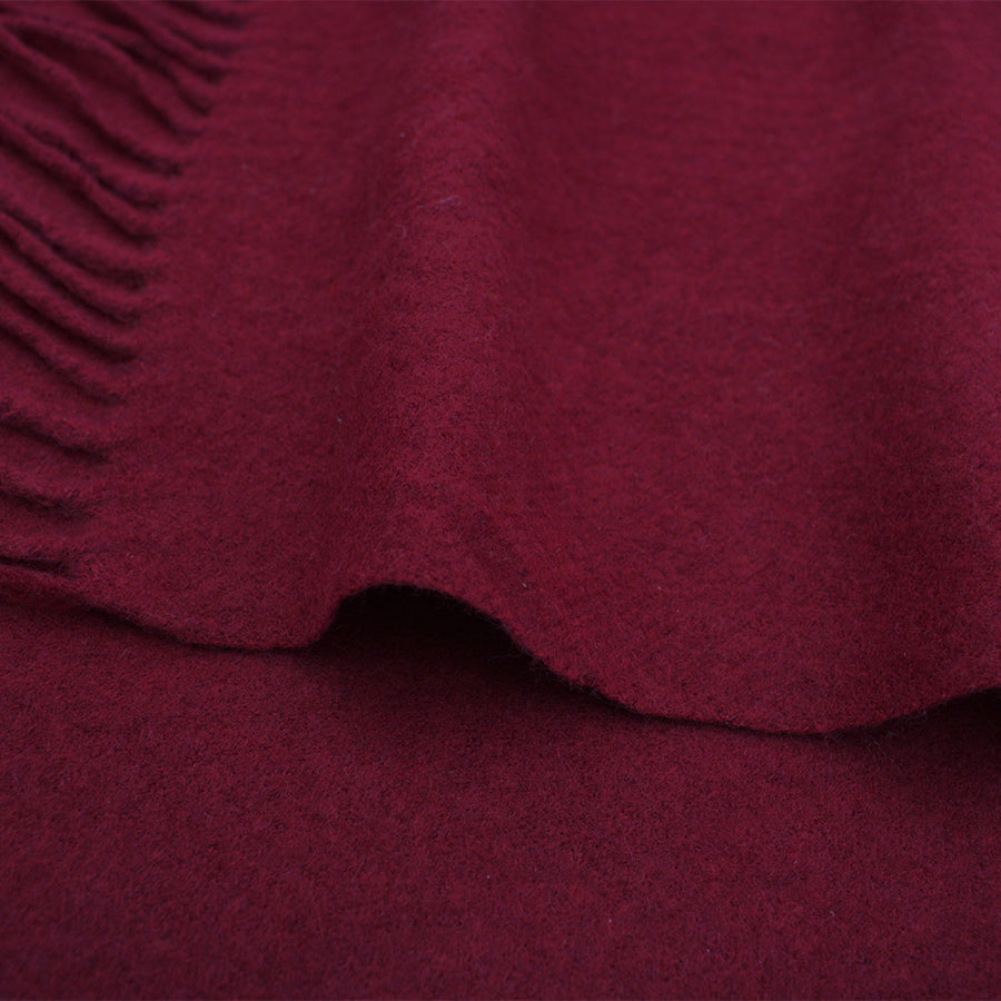 Soft Plain Thinner Wide Winter Scarf