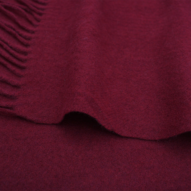 Soft Plain Wide Winter Scarf