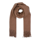 Soft Plain Thinner Wide Winter Scarf