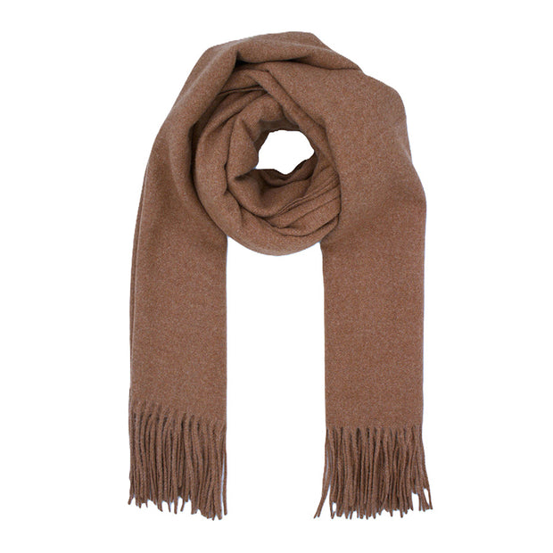 Soft Plain Wide Winter Scarf