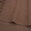 Soft Plain Thinner Wide Winter Scarf