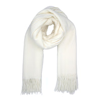 Soft Plain Thinner Wide Winter Scarf