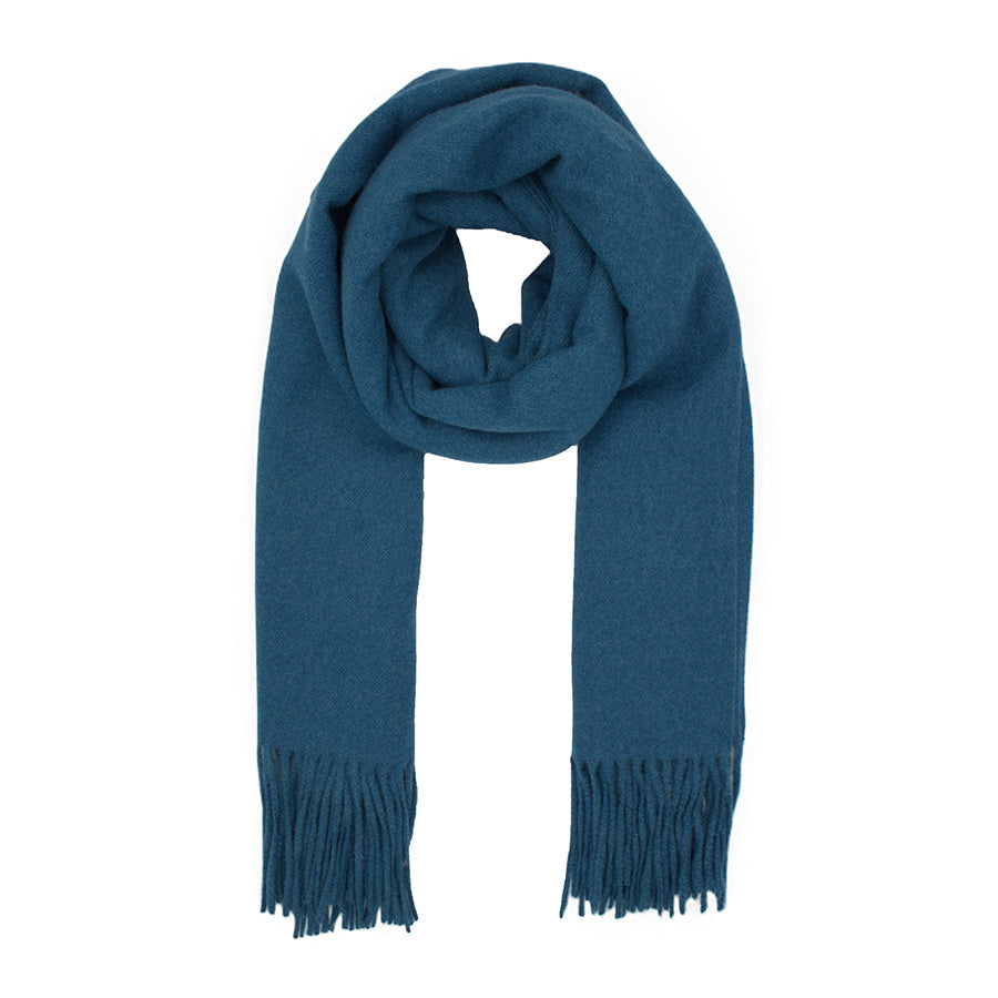 Soft Plain Thinner Wide Winter Scarf