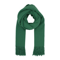 Soft Plain Thinner Wide Winter Scarf