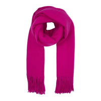 Soft Plain Thinner Wide Winter Scarf