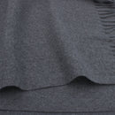Soft Plain Thinner Wide Winter Scarf