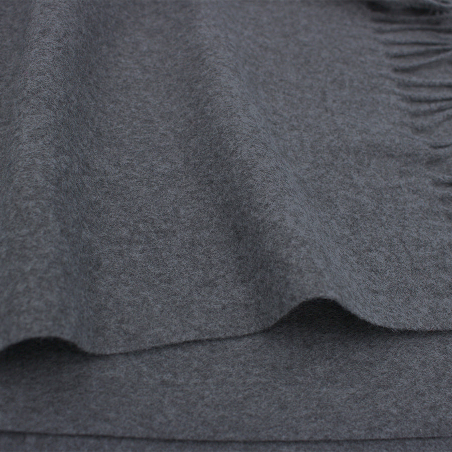 Soft Plain Thinner Wide Winter Scarf