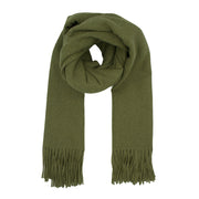 Soft Plain Wide Winter Scarf