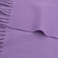 Soft Plain Thinner Wide Winter Scarf