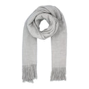 Soft Plain Thinner Wide Winter Scarf