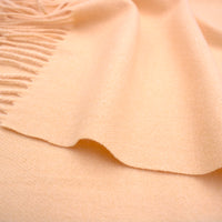 Soft Plain Thinner Wide Winter Scarf