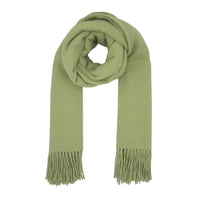 Soft Plain Thinner Wide Winter Scarf
