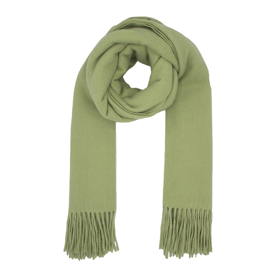 Soft Plain Thinner Wide Winter Scarf
