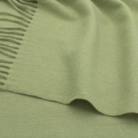 Soft Plain Thinner Wide Winter Scarf