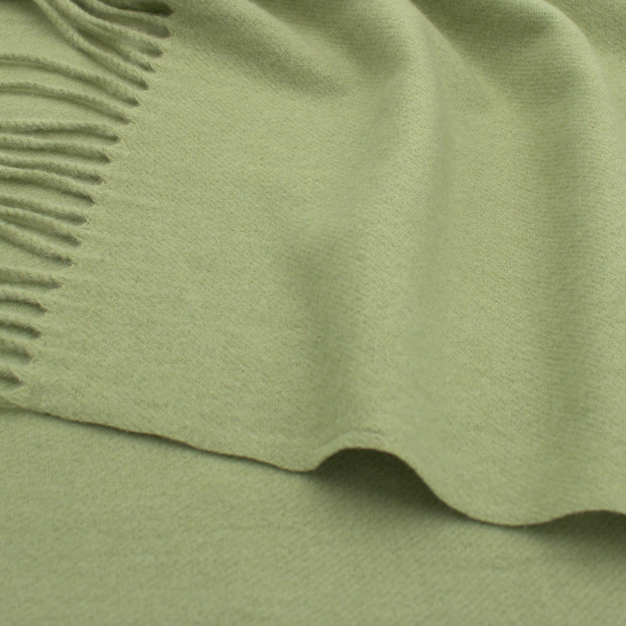 Soft Plain Thinner Wide Winter Scarf