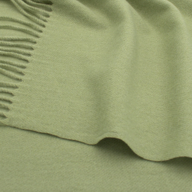 Soft Plain Wide Winter Scarf