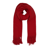 Soft Plain Thinner Wide Winter Scarf