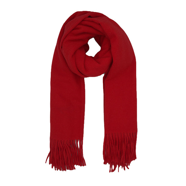 Soft Plain Wide Winter Scarf
